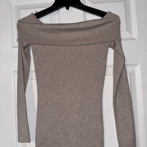 Studio Sweaters - Studio Off Shoulder Sweater